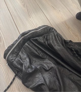 Chaqueta Zara con capucha negra Talla XS