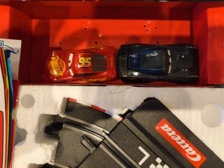 Carrera Go Cars Disney Lightning McQueen vs Jackso