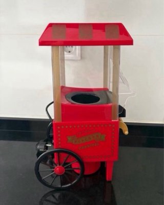 Máquina Palomitas Vintage Roja