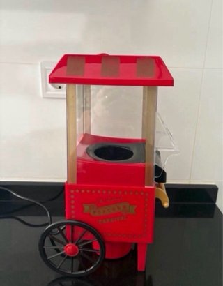 Máquina Palomitas Vintage Roja