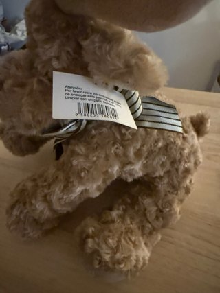Peluche Reno Marrón con Lazo