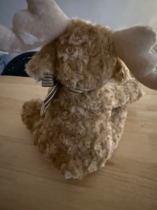 Peluche Reno Marrón con Lazo