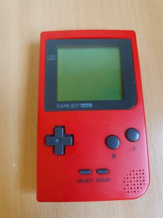 Nintendo Game Boy Pocket Roja (Leer)