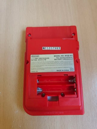 Nintendo Game Boy Pocket Roja (Leer)