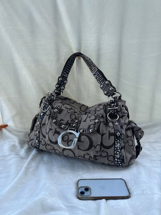 Bolso de hombro  Monogram Marrón y Gris