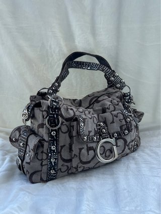 Bolso de hombro  Monogram Marrón y Gris