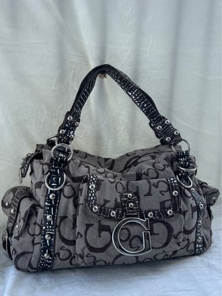 Bolso de hombro  Monogram Marrón y Gris