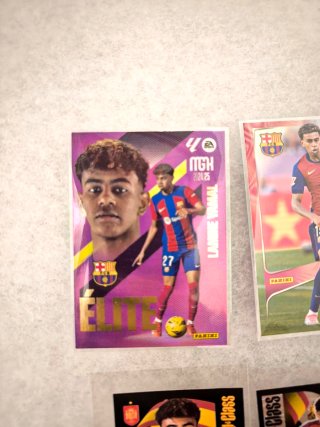 Lote 7X Cartas Lamine Yamal, PERFECTAS