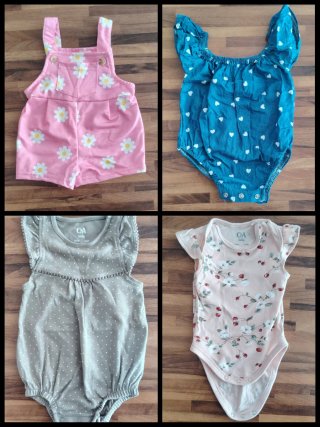 Lote Ropa Bebé Niña 1-3 Meses para el verano