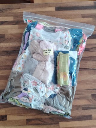 Lote Ropa Bebé Niña 1-3 Meses para el verano