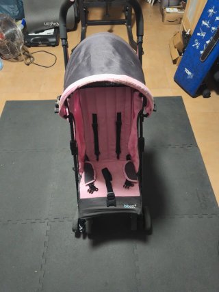 Carro de paseo rosa