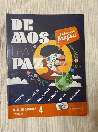 Libro Religión Católica Fanfest 4ºESO Edelvives