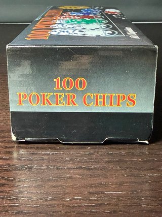 100 Fichas Póker 11.5g con Soporte