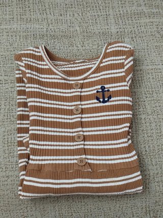 Vestido niña Batela rayas y ancla