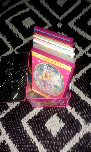 COLECCION BARBIE BAUL LATA DVD DESCATALOGADOS