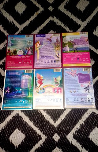 COLECCION BARBIE BAUL LATA DVD DESCATALOGADOS