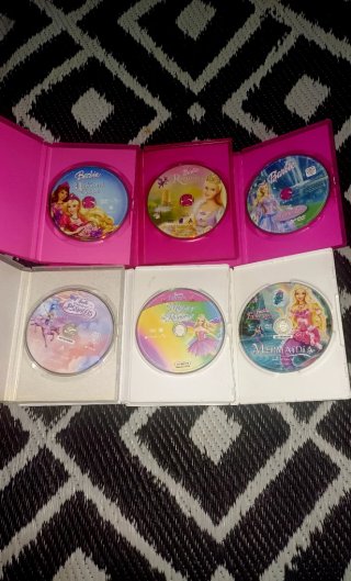 COLECCION BARBIE BAUL LATA DVD DESCATALOGADOS