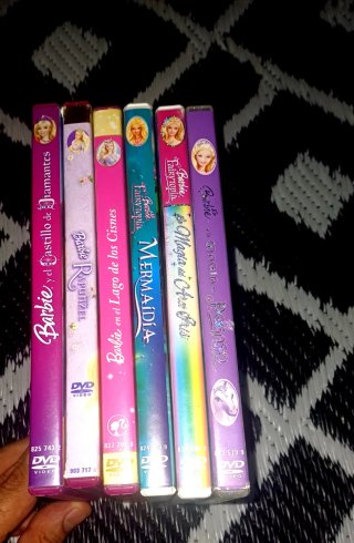 COLECCION BARBIE BAUL LATA DVD DESCATALOGADOS