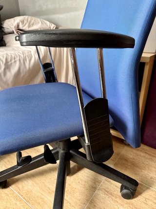 Silla de oficina/ escritorio ergonómica azul