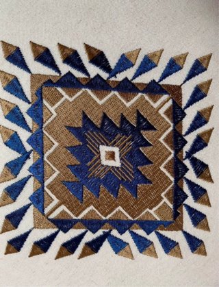 Fundas Cojines Diseño Etnico, 70% Lino, 100% nuevo