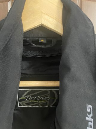 Chaqueta moto mujer negra BKS Talla M
