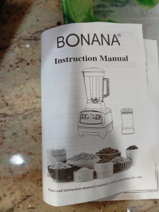 Batidora Bonana BO-B101 MAX3800-W