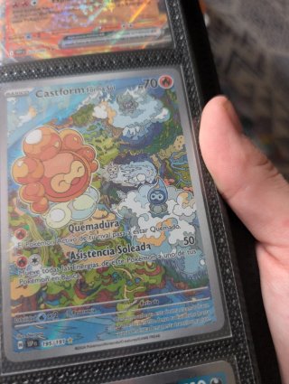 Carta Pokémon Castform 195/191