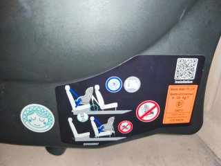 Silla coche Romer a contramarcha