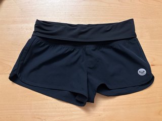 Roxy Pantalón Corto Negro Mujer