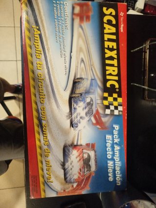 Scalextric Pack Ampliación Efecto Nieve. 8860.