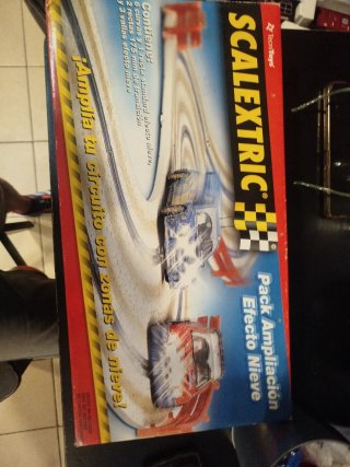 Scalextric Pack Ampliación Efecto Nieve. 8860.