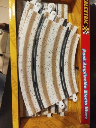 Scalextric Pack Ampliación Efecto Nieve. 8860.
