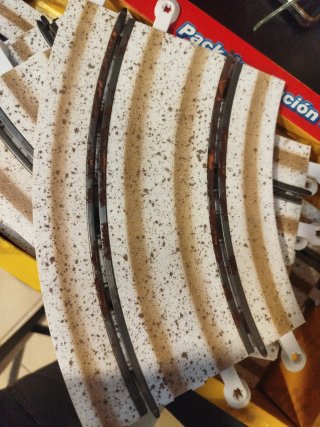 Scalextric Pack Ampliación Efecto Nieve. 8860.