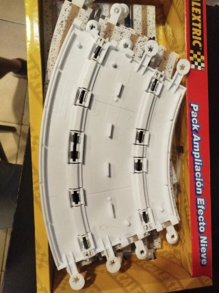 Scalextric Pack Ampliación Efecto Nieve. 8860.
