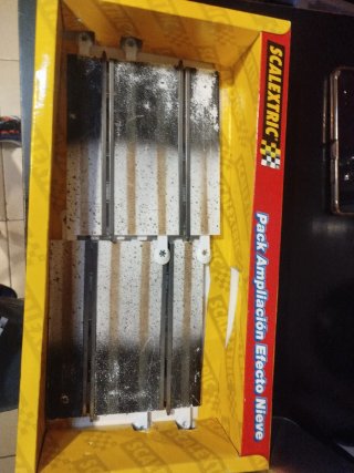 Scalextric Pack Ampliación Efecto Nieve. 8860.
