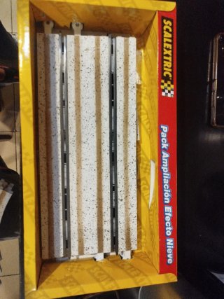 Scalextric Pack Ampliación Efecto Nieve. 8860.