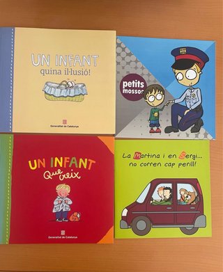 Lote 10 libros infantiles, iniciacion y seguridad.