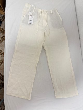 Pantalón Zara Beige Talla M