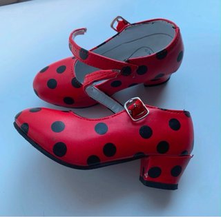 Zapatos Flamenca Lunares Talla 25