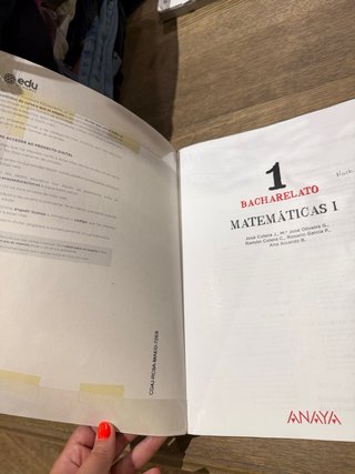 Matemáticas I.
