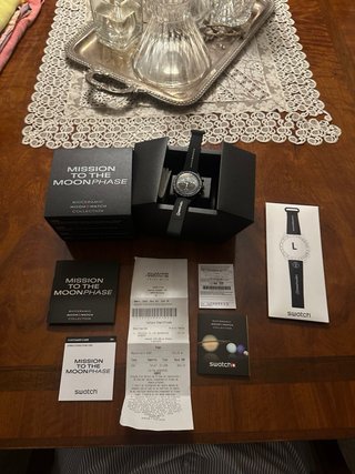 Swatch x Omega - Mission to Moonphase New Moon