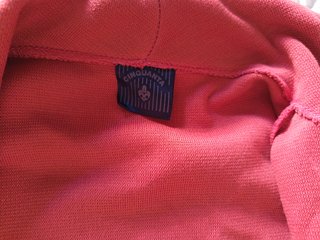 Vestaglia lunga rosa con tasche