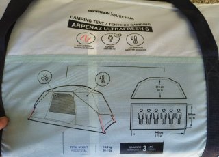 Tienda de campaña 6 personas