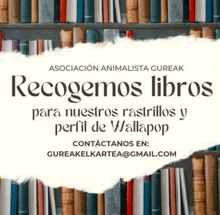 Libros solidarios.Los recogemos para nuestra causa