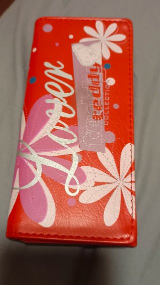 Monedero Billetera Tarjetero Rojo y Rosa