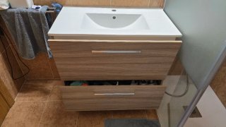 Mueble de baño con lavabo