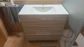 Mueble de baño con lavabo