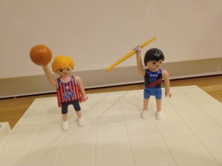 Playmobil Baloncesto y Jabalina