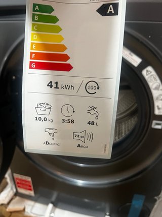 Lavadora Hoover 10kg HBR610BCL Inox