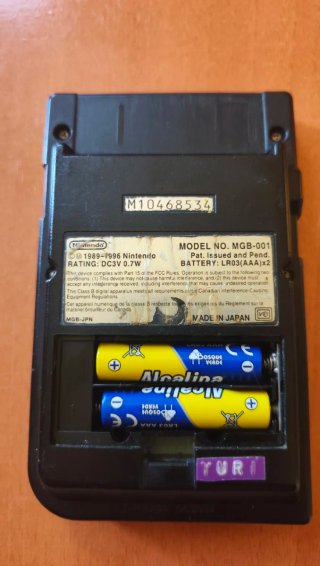 Nintendo Game Boy Pocket Negra (Piezas)